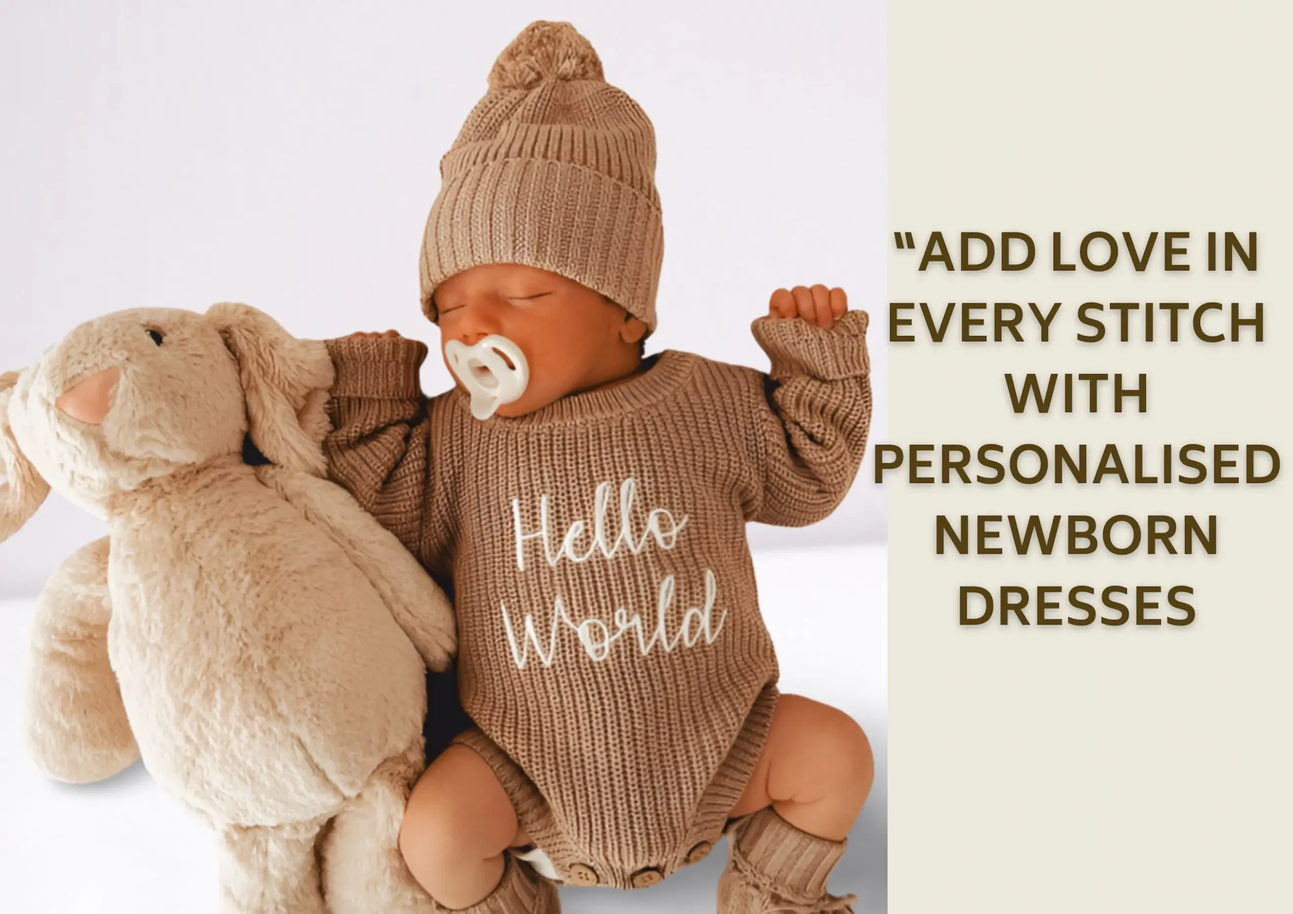 PERSONILISED NEWBORN DRESSES