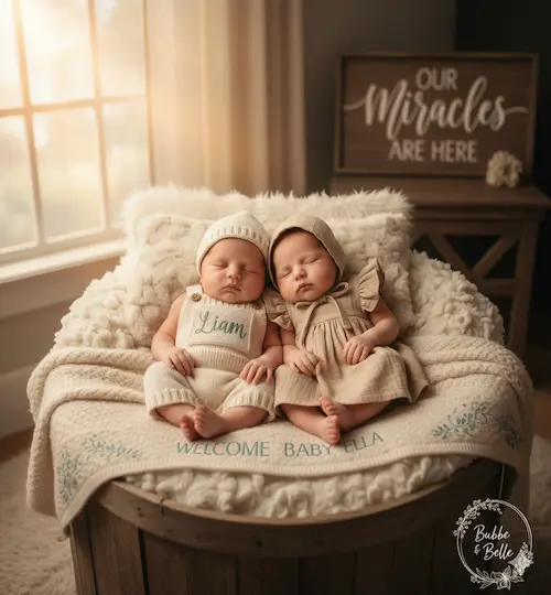 twinning bubbe and belle personalised image